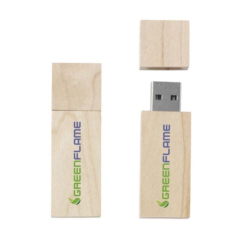 Houten USB 4GB - Afbeelding 2